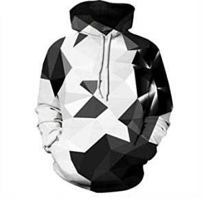 Black & White Hoodie