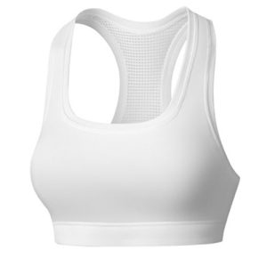 White Sports Bra