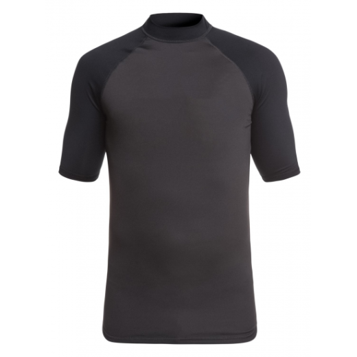 Black Half Sleeve Rashguard